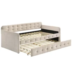 Twin Elyria Contemporary Tufted Daybed - MiBasics 16 Twin Elyria Contemporary Tufted Daybed - MiBasics -Kids Home Store GUEST 6e09940e 19b4 4a0e 9be0 15c7d66602d7