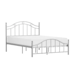 Full Vivian Metal Platform Bed Silver - Hillsdale Furniture
