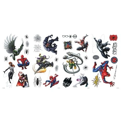 Spider-Man Favorite Characters Peel And Stick Wall Decals - RoomMates 1 Spider-Man Favorite Characters Peel And Stick Wall Decals - RoomMates