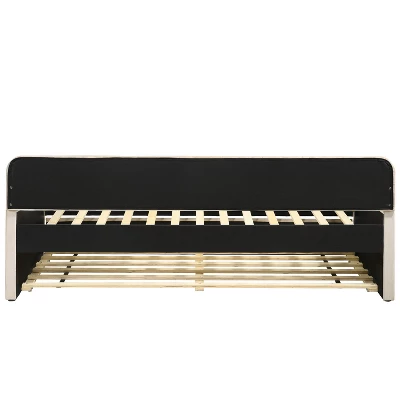 Twin Elyria Contemporary Tufted Daybed - MiBasics 5 Twin Elyria Contemporary Tufted Daybed - MiBasics - Image 5