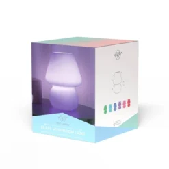 Teen Glass Mushroom Color Changing LED Table Lamp White - West & Arrow 5 Teen Glass Mushroom Color Changing LED Table Lamp White - West & Arrow -Kids Home Store GUEST 7749bad2 a78d 4cc8 9f2d 510e84cb1408