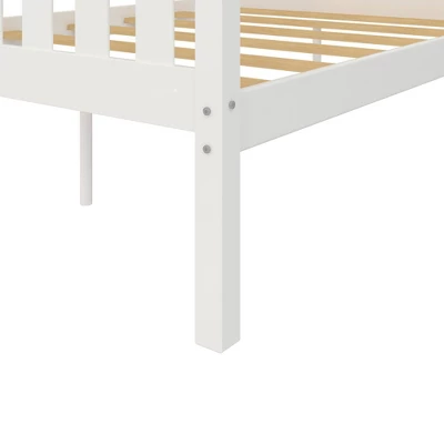 Full Over Full Petty Wood Bunk Bed With USB Port - Room & Joy 10 Full Over Full Petty Wood Bunk Bed With USB Port - Room & Joy - Image 10