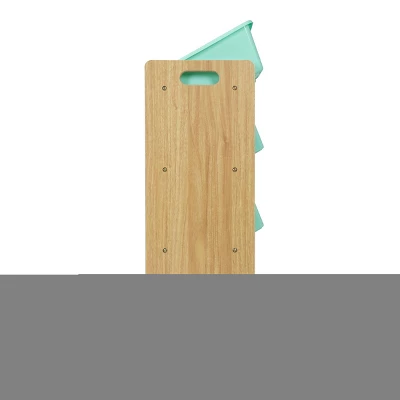 Toy Organizer With 16 Storage Bins Natural/Mint - Humble Crew 3 Toy Organizer With 16 Storage Bins Natural/Mint - Humble Crew - Image 3