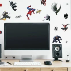 Spider-Man Favorite Characters Peel And Stick Wall Decals - RoomMates 7 Spider-Man Favorite Characters Peel And Stick Wall Decals - RoomMates -Kids Home Store GUEST 888902dd 5610 4d97 8aca d8276701aa92