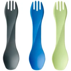 Humangear Uno Kid's Fork And Spoon Combination Travel Utensil 3-Pack -Kids Home Store GUEST 8a48f410 ca71 4c50 b142 d7cb7bfb1760 1