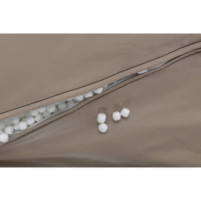 Medium Vinyl Bean Bag Chair Black - Gold Medal 4 Medium Vinyl Bean Bag Chair Black - Gold Medal - Image 4