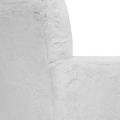 Nuea Faux Fur Kids' Chair White - Homes: Inside + Out -Kids Home Store GUEST 8c62ec57 5f0b 4126 9af2 678920b7ad1a