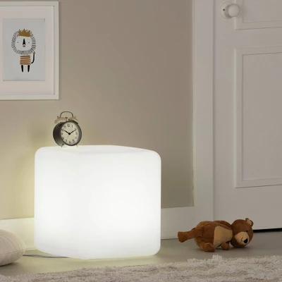 Sweedi Lighted Nightstand White - South Shore 1 Sweedi Lighted Nightstand White - South Shore