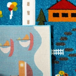 Carousel Kids CRK197 Power Loomed Area Rug - Safavieh -Kids Home Store GUEST 8f76602c d3fa 4749 b9f8 d4e8f63690f6