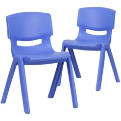Flash Furniture 2 Pack Plastic Stackable School Chair With 13.25" Seat Height -Kids Home Store GUEST 90fde283 69e3 4402 8b45 0da59a05e148