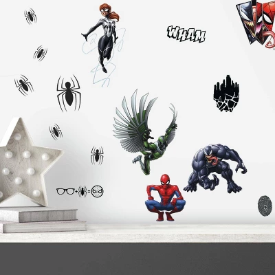 Spider-Man Favorite Characters Peel And Stick Wall Decals - RoomMates 2 Spider-Man Favorite Characters Peel And Stick Wall Decals - RoomMates - Image 2