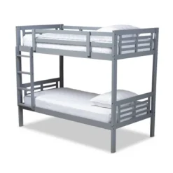 Twin Liam Bunk Bed - Baxton Studio -Kids Home Store GUEST 92dfadf5 5451 47af 821b 511bd3a443e9
