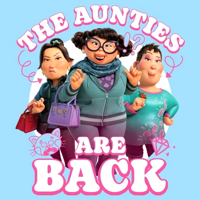 Men's Turning Red The Aunties Are Back T-Shirt 1 Men's Turning Red The Aunties Are Back T-Shirt