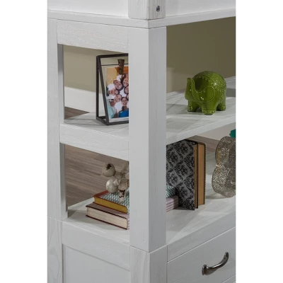 Twin Highlands Loft Bed White - Hillsdale Furniture 2 Twin Highlands Loft Bed White - Hillsdale Furniture - Image 2