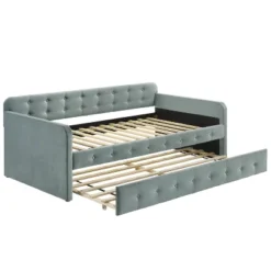 Twin Elyria Contemporary Tufted Daybed - MiBasics 19 Twin Elyria Contemporary Tufted Daybed - MiBasics -Kids Home Store GUEST 99b266a5 7ff5 426d 8b6c a7fa162ee881