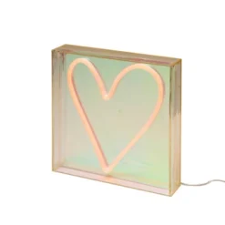 Teen Iridescent Heart Acrylic Box Novelty Table Lamp Pink - West & Arrow 5 Teen Iridescent Heart Acrylic Box Novelty Table Lamp Pink - West & Arrow -Kids Home Store GUEST 99fa80ef ff4b 44fd b996 92afcb093663