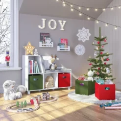 2pk Kids' 10" Floating Wall Mount Bookshelf Set White - RiverRidge Home -Kids Home Store GUEST 9a5e76cb adf2 4ef3 8ca2 09ade6d6893d