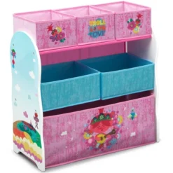 Disney Trolls World Tour Design And Store 6 Bin Toy Organizer - Delta Children -Kids Home Store GUEST 9b39b2eb a7a2 4178 a2a5 2d41d0b4367e