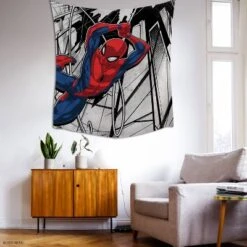 Spider-Man Tapestry - RoomMates 7 Spider-Man Tapestry - RoomMates -Kids Home Store GUEST 9cf5f721 6270 48ee 98bd 87806c0b4d37