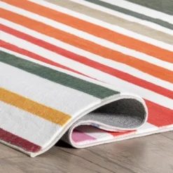 NuLOOM Effie Stripes Kids Machine Washable Area Rug 11 NuLOOM Effie Stripes Kids Machine Washable Area Rug -Kids Home Store GUEST a041f7eb 3245 4b2d 892a 680c1e8d88ef