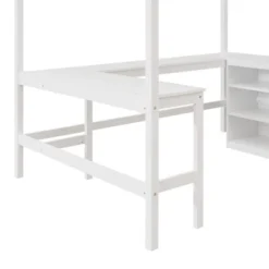 Full Size Wooden Loft Bed With Shelves And Desk - ModernLuxe 20 Full Size Wooden Loft Bed With Shelves And Desk - ModernLuxe -Kids Home Store GUEST a4ef9ad7 2bae 4115 8d89 cdaa036c9298