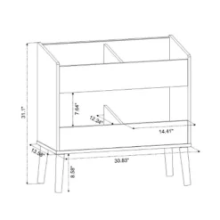 Modern Two Shelf Toy Kids' Bin White - Pillowfort™ -Kids Home Store GUEST a513d7df 5c70 4fb6 90e1 444d6b09cebc