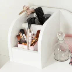 Vito Makeup Desk With Drawer Pure White/Pink - South Shore -Kids Home Store GUEST ab008179 180c 4a56 8396 cec817f22349