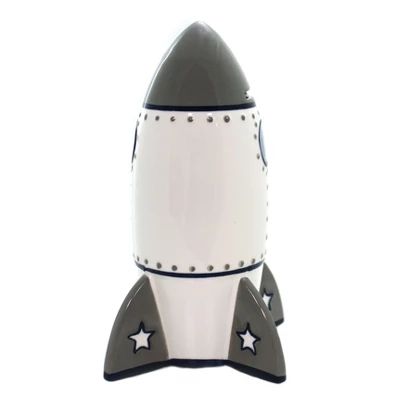 Bank Roger Rocket Bank - One Bank 9 Inches - Space - 3577Gb - Ceramic - Off-White 1 Bank Roger Rocket Bank - One Bank 9 Inches - Space - 3577Gb - Ceramic - Off-White