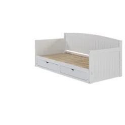 King Harmony Daybed With Conversion White - Alaterre Furniture 23 King Harmony Daybed With Conversion White - Alaterre Furniture -Kids Home Store GUEST ae3bdfb9 cbc5 48f1 a072 3ae4810d69d1