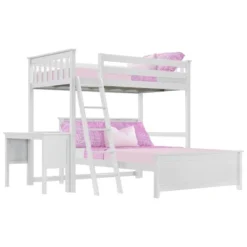 Max & Lily L-Shaped Twin Over Full Bunk Bed With Desk -Kids Home Store GUEST afd86a1a e577 4155 ba90 39e5e33a38a3