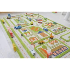 39"x59" Traffic Green 3D Play Rug - IVI 15 39"x59" Traffic Green 3D Play Rug - IVI -Kids Home Store GUEST b3078b7e 8ce6 485a a9df 78e4864388df