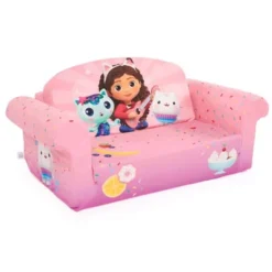 Marshmallow Furniture Disney's 2 In 1 Flip Open Compressed Foam Sofa And Sleeper Bed With Washable Cover -Kids Home Store GUEST b4b90dd4 7bf6 4b03 96ea f0b300812f01