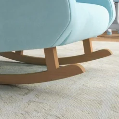 Qaba Kids Rocker Armchair, Children Rocking Chair For Nursery Playroom Preschool, With Solid Wood Legs, Anti-Tipping Design, For 1.5-5 Years -Kids Home Store GUEST b5b43c12 2410 4b6a b005 61317895c3a0