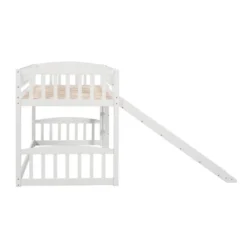 Twin Size Loft Bed With Slide And Ladder - ModernLuxe -Kids Home Store GUEST b6d97adf ba85 48f6 9d16 067d34ef280e