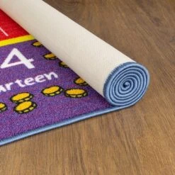 KC CUBS Boy & Girl Kids Math Symbols, Numbers & Shapes Educational Learning & Fun Game Play Area Nursery Bedroom Classroom Rug Carpet -Kids Home Store GUEST b9c119f1 ae5e 4f0d a55f 02107ffcdc61
