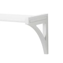 36" Topsy Turvey 2 In 1 Kids' Shelf With Brackets For Underneath Or Facing Upward White - InPlace -Kids Home Store GUEST ba6c7036 9b68 49fd 91b6 8f0c0e174954