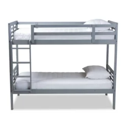 Twin Liam Bunk Bed - Baxton Studio -Kids Home Store GUEST bada879f bd2a 4af0 8b03 7cc62100cbb2