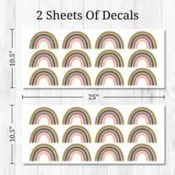 Neutral Rainbows Wall Decor - Decalcomania -Kids Home Store GUEST beaa986d 97b0 4e48 bc09 455e3c25e94b