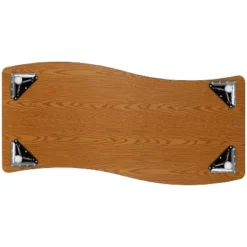 Flash Furniture 26"W X 60"L Rectangle Wave Flexible Collaborative Thermal Laminate Activity Table - Height Adjustable Short Legs 16 Flash Furniture 26"W X 60"L Rectangle Wave Flexible Collaborative Thermal Laminate Activity Table - Height Adjustable Short Legs -Kids Home Store GUEST c1a90ce1 c2cf 47c2 b2fc f29111c4537b