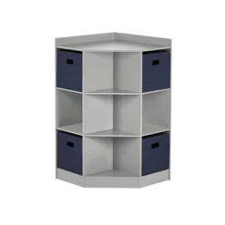 5pc Kids' Corner Cabinet Set With 4 Bins Set - RiverRidge Home -Kids Home Store GUEST c4f84693 b304 42c3 8f8b dacf497e1cfd