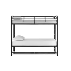 Twin Betony Bunk Bed With Storage Bins Black - Room & Joy 11 Twin Betony Bunk Bed With Storage Bins Black - Room & Joy -Kids Home Store GUEST c59a4a66 510e 4580 8365 7142f292256d