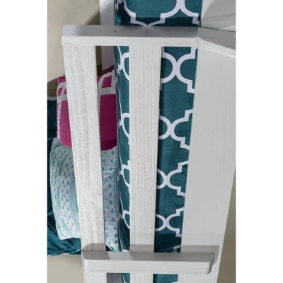 Twin Highlands Loft Bed White - Hillsdale Furniture 3 Twin Highlands Loft Bed White - Hillsdale Furniture - Image 3