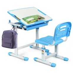 Costway Height Adjustable Children's Desk Chair Set Multifunctional Study Drawing 21 Costway Height Adjustable Children's Desk Chair Set Multifunctional Study Drawing -Kids Home Store GUEST cc5ef6b1 3427 4d6e b3a1 28a3a111bc56