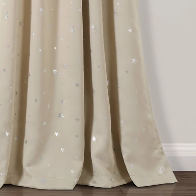 Set Of 2 Star Blackout Window Curtain Panels - Lush Décor 3 Set Of 2 Star Blackout Window Curtain Panels - Lush Décor - Image 3