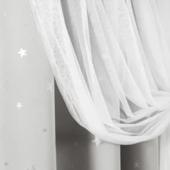 Star Sheer Insulated Grommet Blackout Window Curtain Panel Set - Lush Décor -Kids Home Store GUEST d017b2a2 0750 47a4 933b f2ebd3058bb5