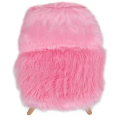 Emma And Oliver Kids Shaggy Dog Accent Chair - Desk Chair - Playroom Chair -Kids Home Store GUEST d57b8bda 12ce 48b3 942f 456673ad7170