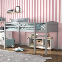 Twin Alexis Wood Arch Loft Bed - Hillsdale Furniture 16 Twin Alexis Wood Arch Loft Bed - Hillsdale Furniture -Kids Home Store GUEST d8fe54d5 1035 4859 8297 df7938b4da02