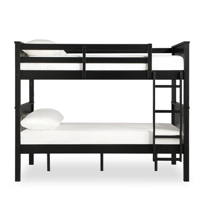 Full Over Full Petty Wood Bunk Bed With USB Port - Room & Joy 2 Full Over Full Petty Wood Bunk Bed With USB Port - Room & Joy - Image 2