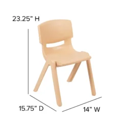 Flash Furniture 2 Pack Plastic Stackable School Chair With 13.25" Seat Height -Kids Home Store GUEST dcfab01f 0d1f 4ccb 8157 b3d6360d3859
