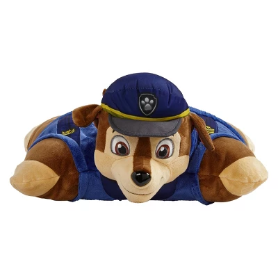 Jumbo Nickelodeon PAW Patrol Chase Plush - Pillow Pets 2 Jumbo Nickelodeon PAW Patrol Chase Plush - Pillow Pets - Image 2